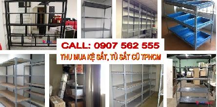 ĐƠN VỊ MUA THANH LÝ TỦ KỆ SẮT CŨ Ở TẠI TPHCM