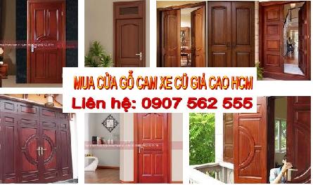 CỬA HÀNG CHUYÊN THU MUA CỬA GỖ CAM XE CAO NHẤT TPHCM