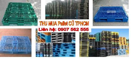 Đơn vị chuyên mua pallet nhựa cũ TPHCM