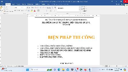Download Biện pháp thi công tháo dỡ công trình_Mẫu 1