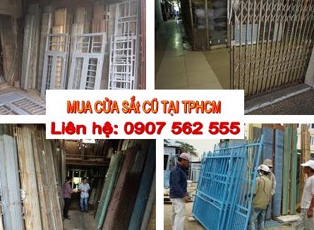 CHUYÊN THU MUA CỬA SẮT CŨ TẠI TPHCM GIÁ CAO